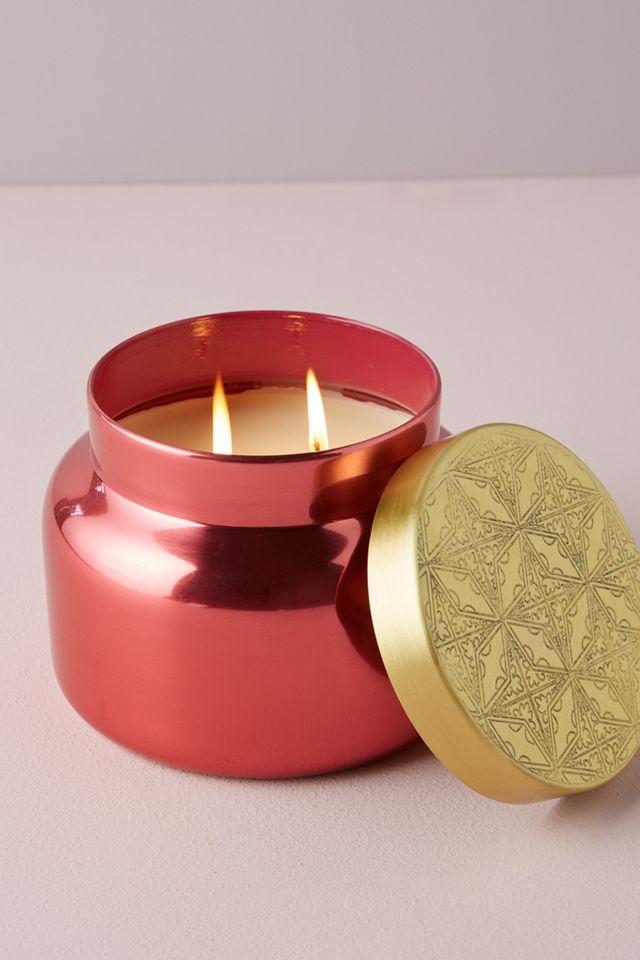 Capri Blue Giant Volcano Metal Jar Candle Anthropologie