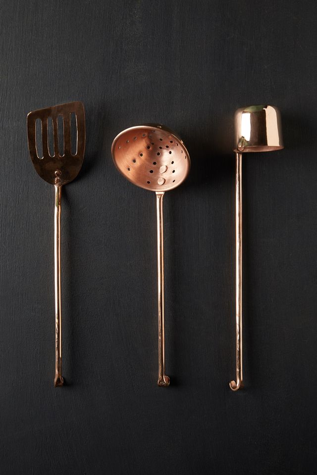 Copper Kitchen Tools, Set of 3 Anthropologie