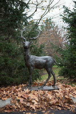 Alpine Iron Stag, Standing