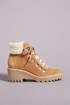 Dolce Vita Hanley Wedge Lace-Up Boots | Anthropologie