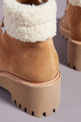 bottes à talons compensés