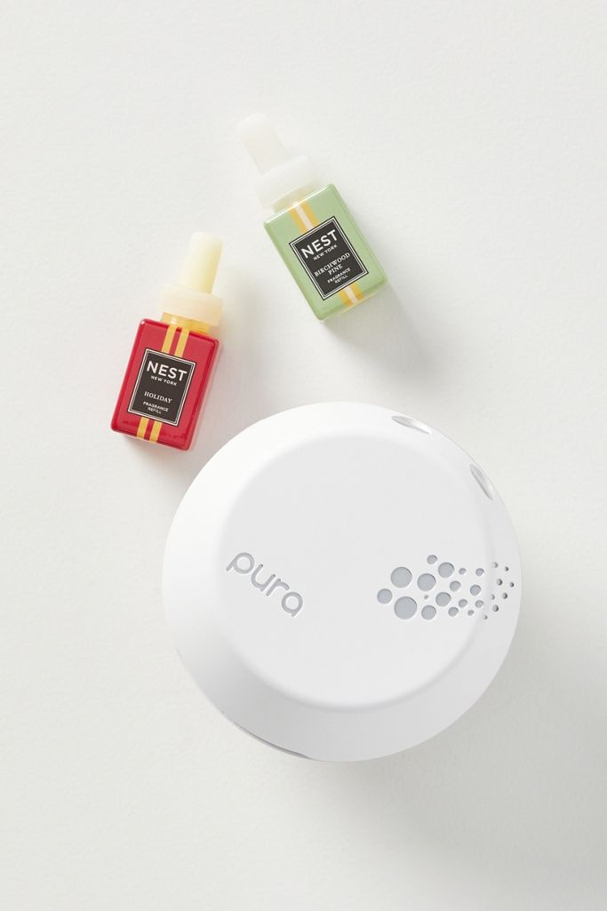 Pura x Nest Fragrances Smart Home Festive Diffuser Set Anthropologie