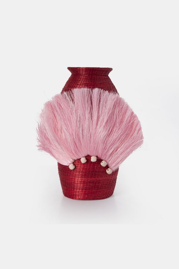 Slide View: 1: Charlie Sprout Fanned Out Small Tall Vase