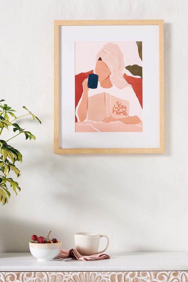 Stay At Home Wall Art | Anthropologie