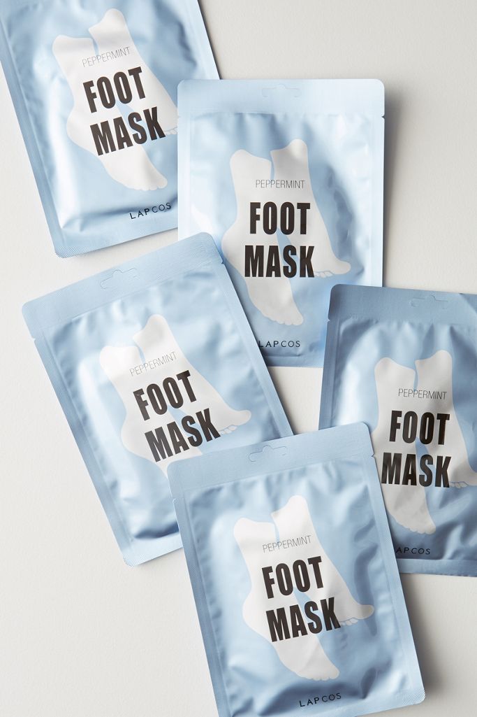 Lapcos Peppermint Foot Mask Set Anthropologie