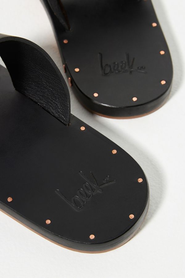 Slide View: 4: beek Finch Toe-Loop Sandals