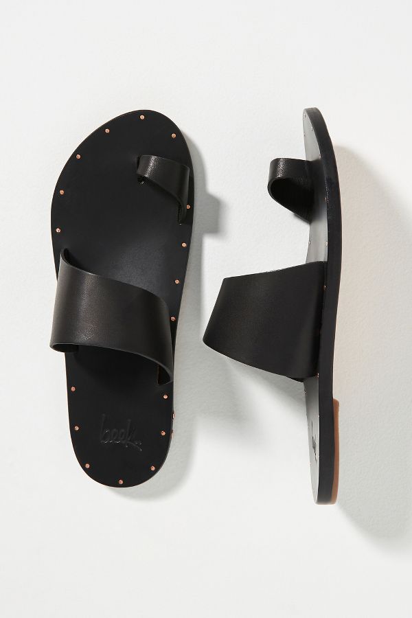 Slide View: 1: beek Finch Toe-Loop Sandals