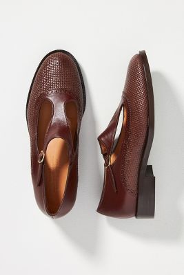 Saso T-Strap Flats | Anthropologie