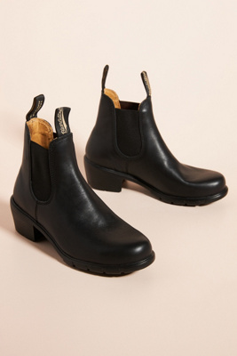blundstone heeled chelsea boot