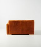 Relaxed Sunday Modular Leather One-Arm Loveseat #3