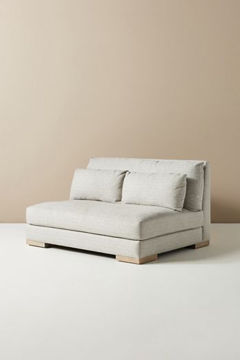 Relaxed Sunday Modular Armless Loveseat