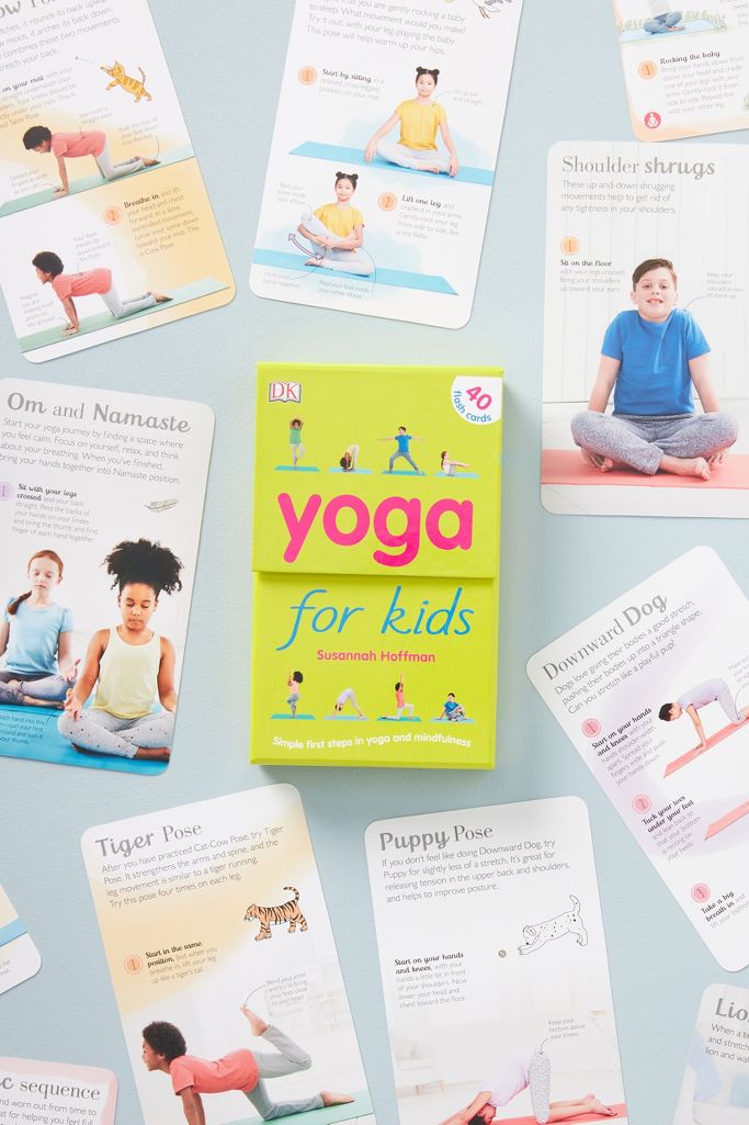 Yoga For Kids Flashcards | Anthropologie