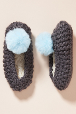 lemon collection slipper booties
