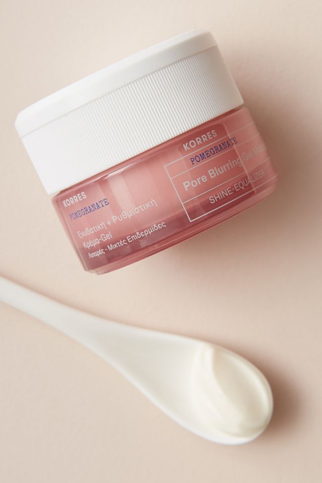 KORRES Pomegranate Pore Blurring Gel Moisturizer Anthropologie