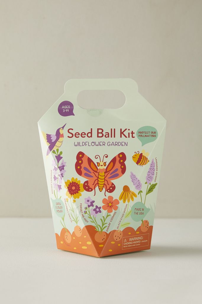 Wildflower Garden Seed Ball Kit Anthropologie