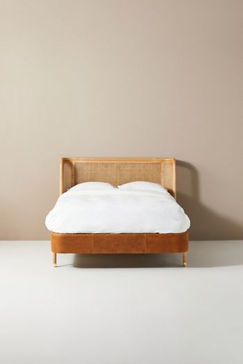 Heatherfield Leather Bed