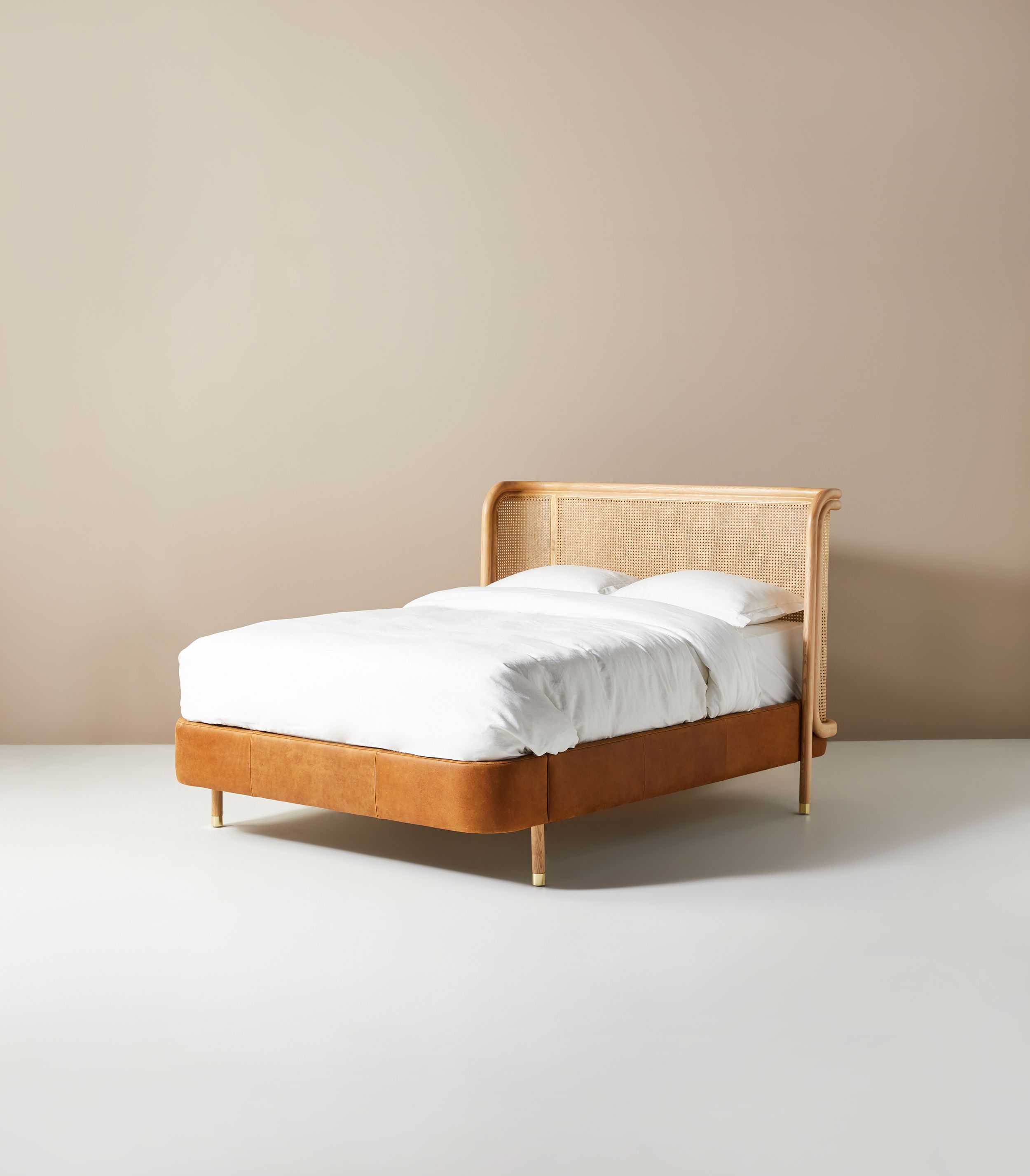 Heatherfield Leather Bed | Anthropologie