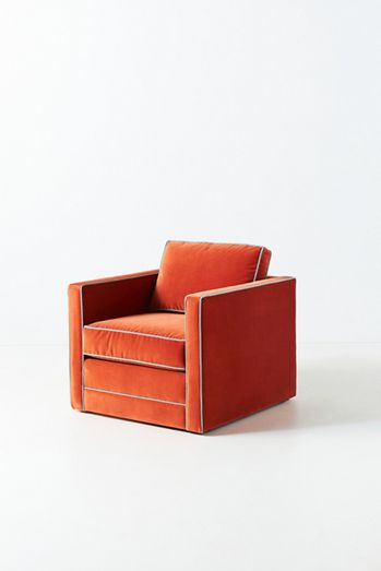 Carroll Contrast Piping Chair