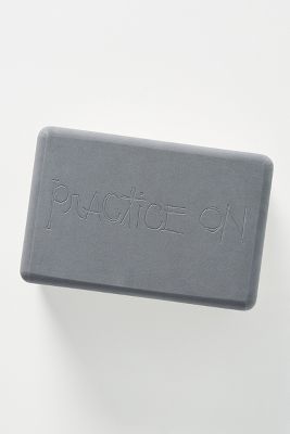 manduka recycled foam yoga block
