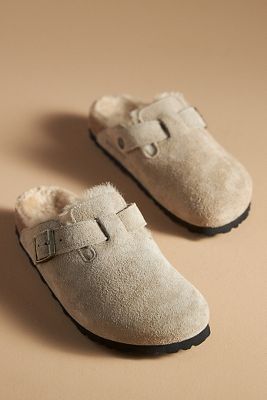 Birkenstock Boston Shearling Clogs