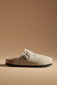 Slide View: 2: Birkenstock Boston Shearling Clogs