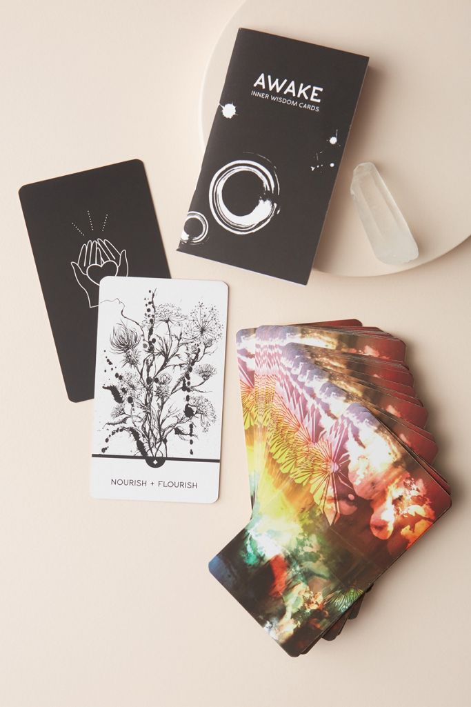 Shoppe Geo Awake Inner Wisdom Card Deck | Anthropologie