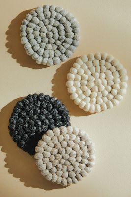 anthropologie coaster set