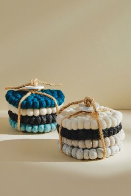 anthropologie coaster set