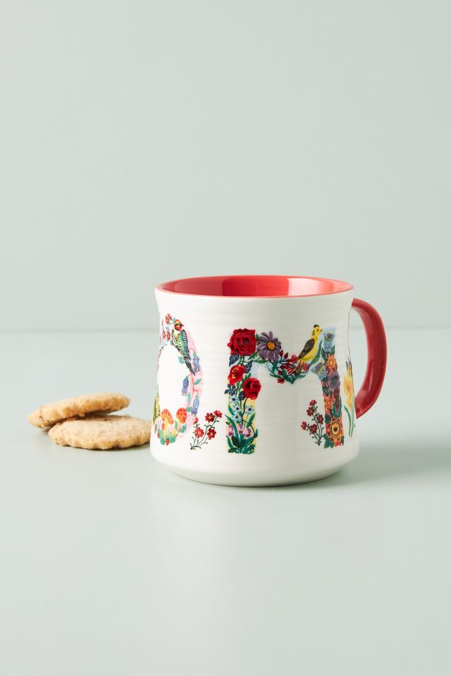 Nathalie Lete Mom Botanical Mug Anthropologie