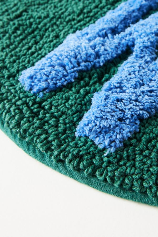 Hotel Magique for Anthropologie Baignoire Tufted Bath Mat