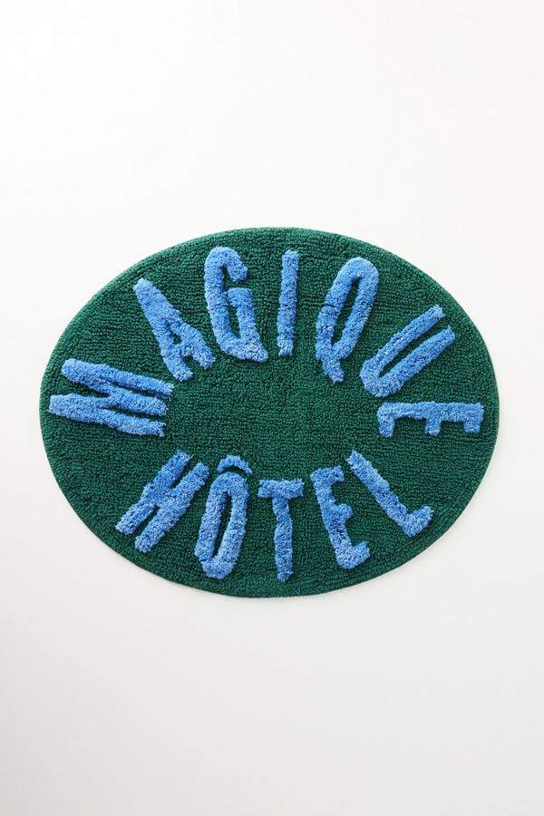 Hotel Magique for Anthropologie Baignoire Tufted Bath Mat