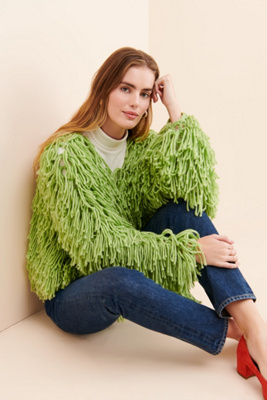 roots cabin shawl cardigan
