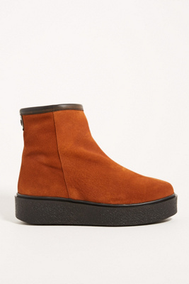 shearling lined ankle boots