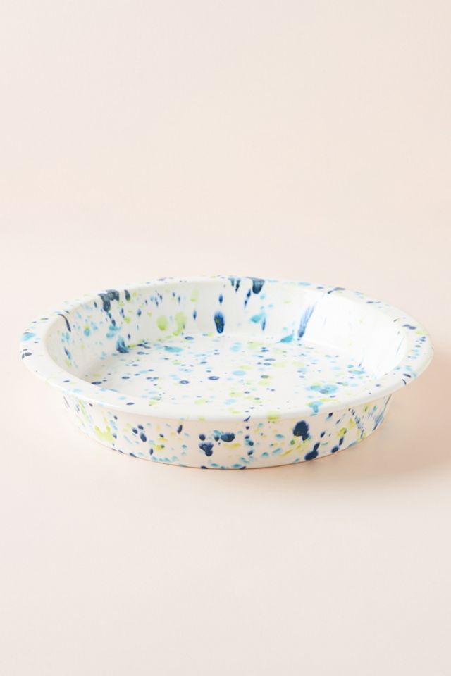 Clea Speckled Pie Dish Anthropologie