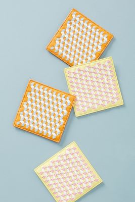 anthropologie coaster set