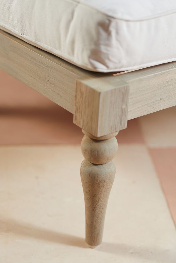 Slide View: 5: Shoreham Teak Ottoman