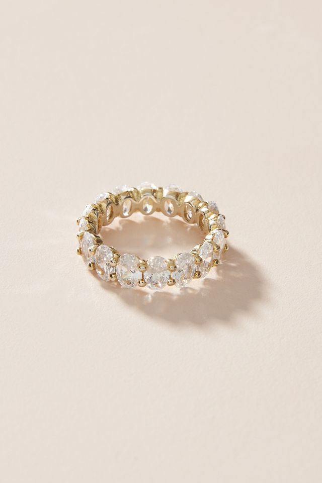 Victoria Six Eternity Band Ring | Anthropologie
