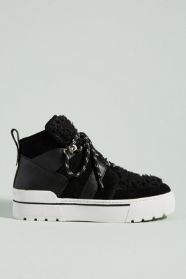 j slides high top sneaker