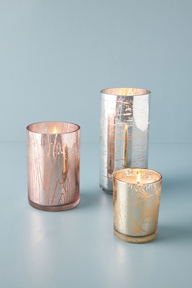 Forest Luminary Glass Candle | Anthropologie