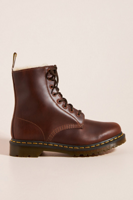 dr martens 1460 serena fur lined