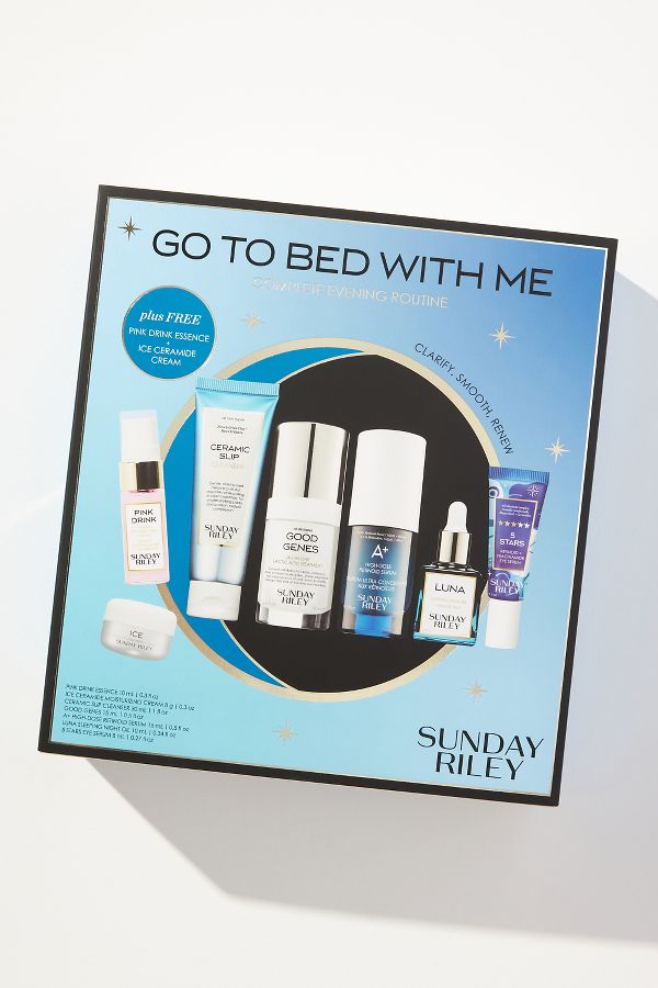 Slide View: 1: Sunday Riley Go To Bed With Me Gift Set