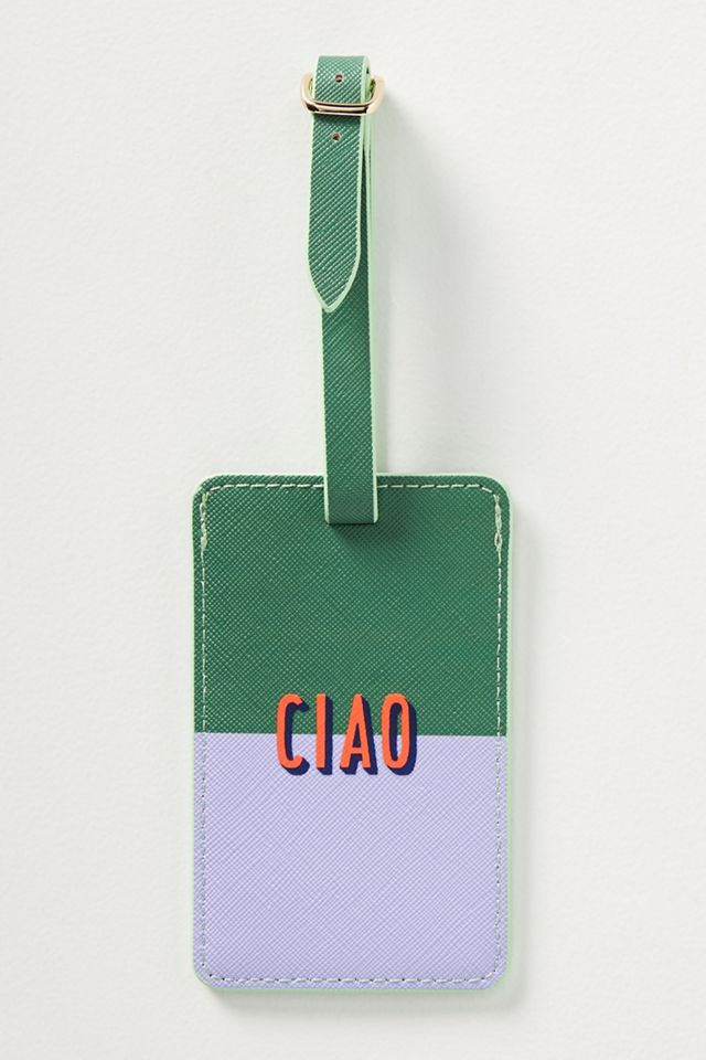 Pencil & Paper Co. Ciao Luggage Tag Anthropologie