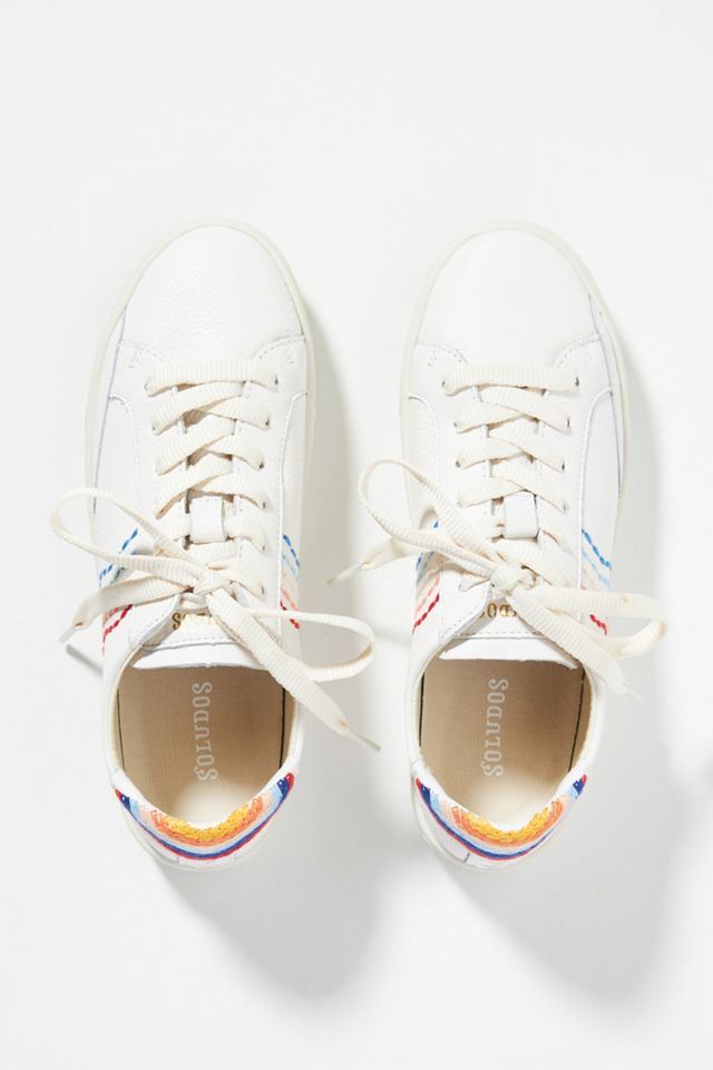 soludos retro stripe sneaker