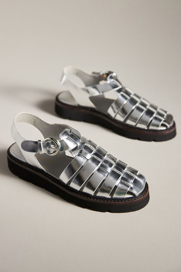 Slide View: 3: By Anthropologie Fisherman Sandals