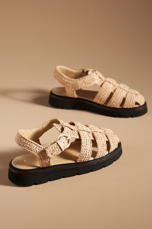 Slide View: 2: By Anthropologie Fisherman Sandals