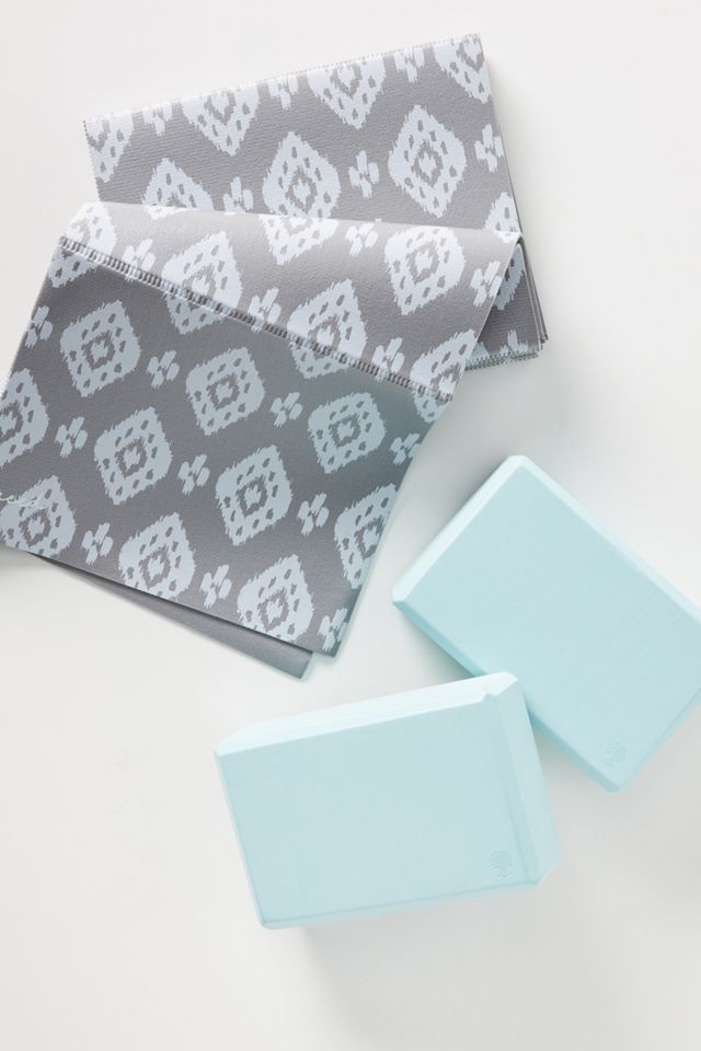 Oak and Reed Yoga Mat and Blocks Set Anthropologie
