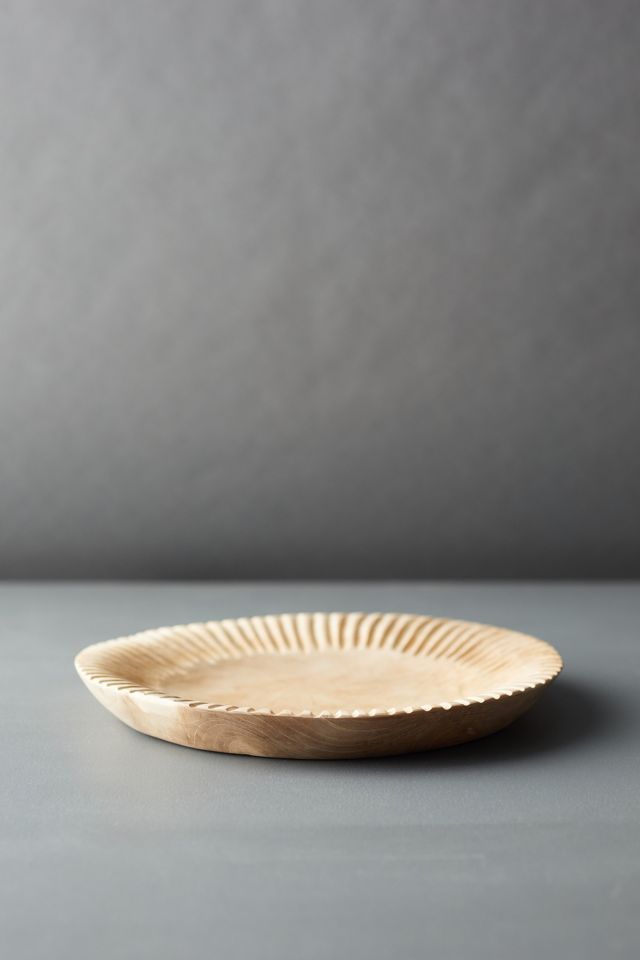 Teak Serving Platter Anthropologie