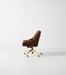 Elowen Leather Swivel Desk Chair #3