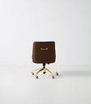 Elowen Leather Swivel Desk Chair #4