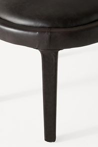 Slide View: 5: Leather Hagen Dining Chair